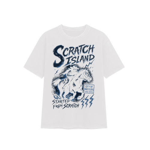 ScratchIsland Short Set - Midnight Aqua