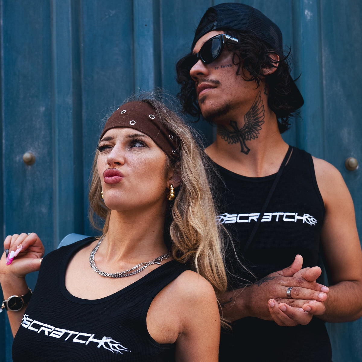 3.5 Scratch Tank Top [BLACK]