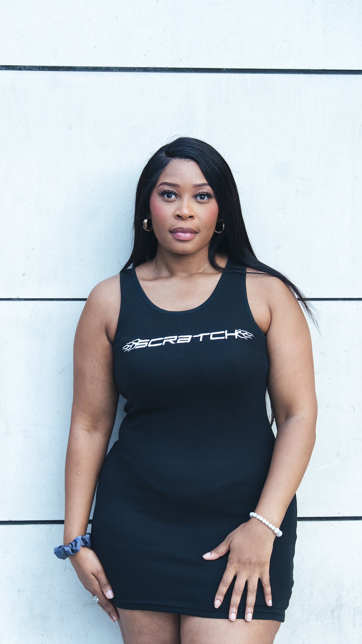 Scratch Slay Dress [BLACK]