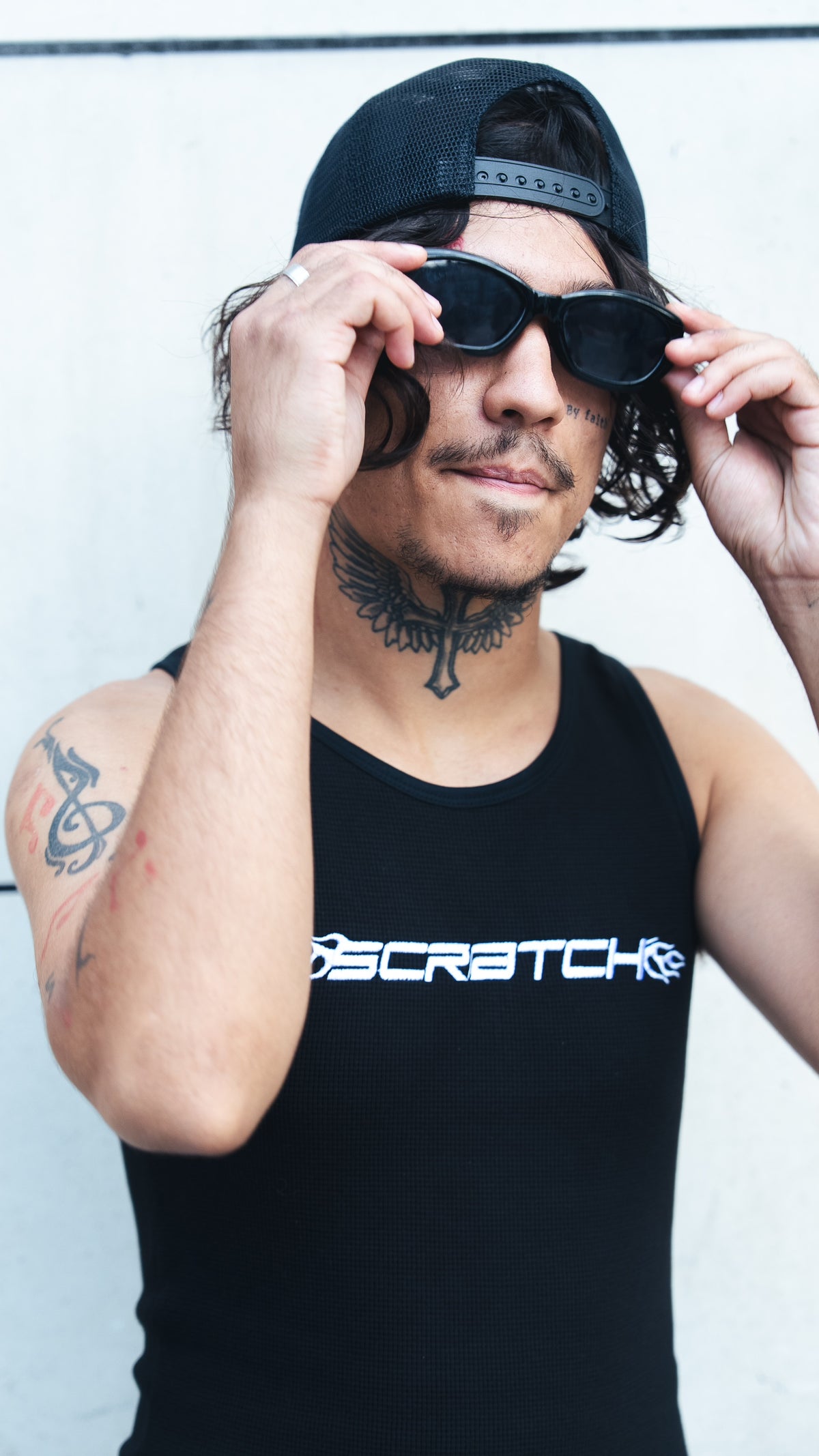 3.5 Scratch Tank Top [BLACK]