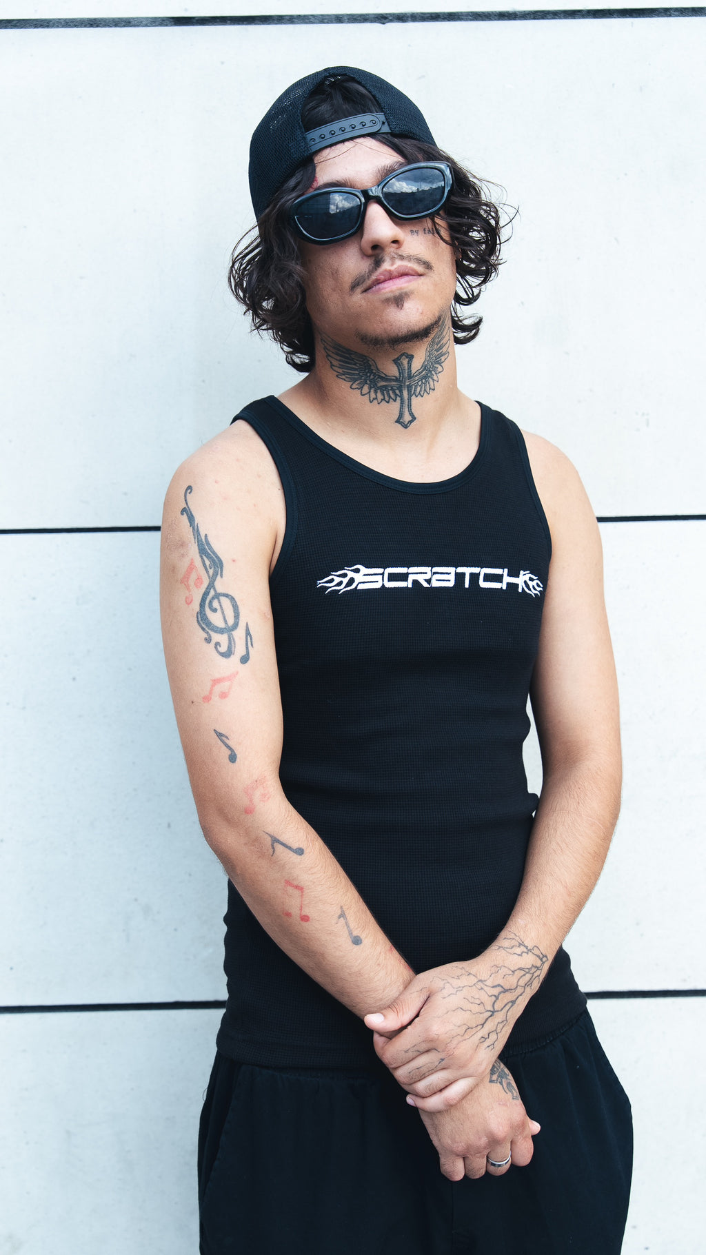 3.5 Scratch Tank Top [BLACK]