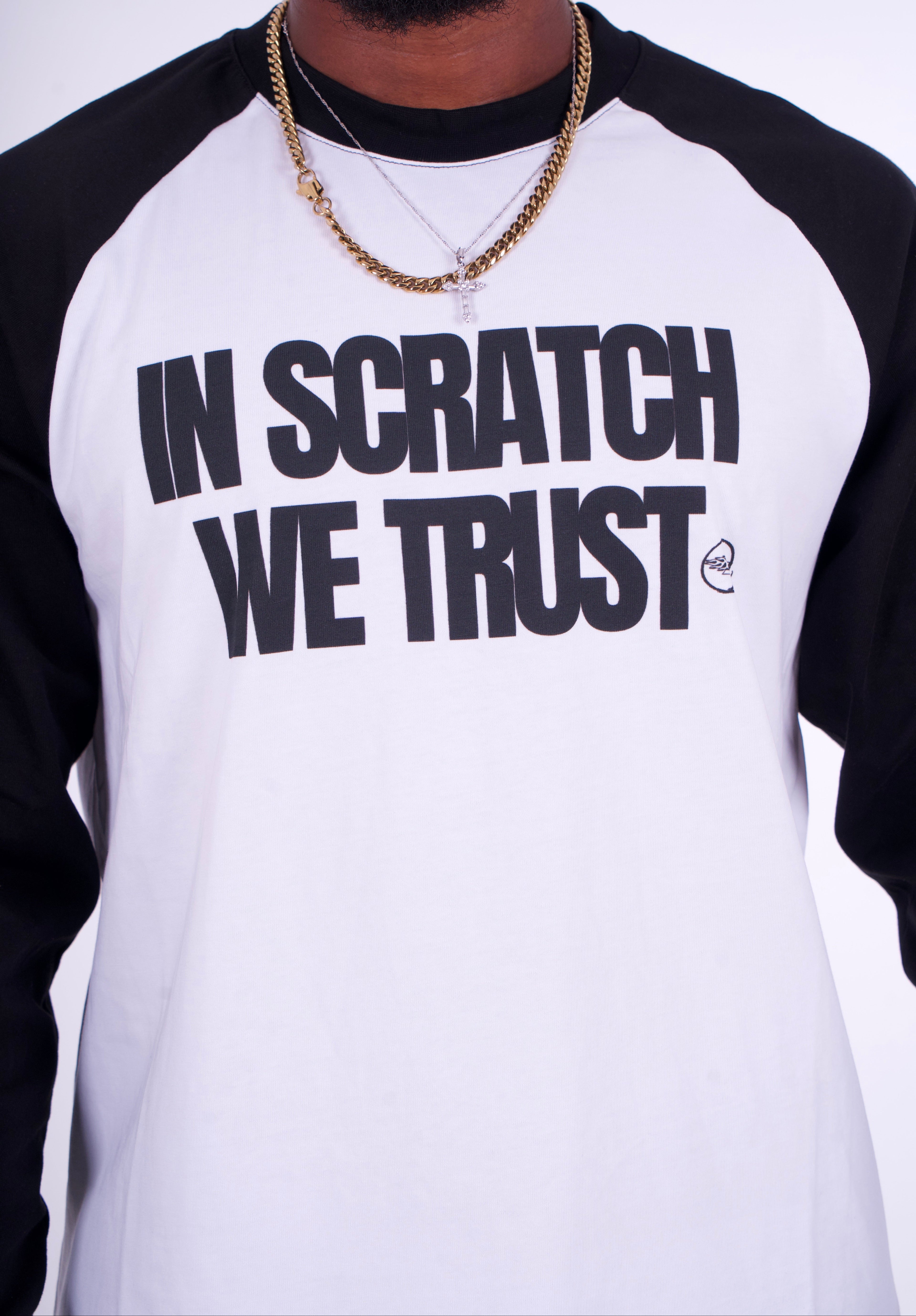 Black & White Raglan Long Sleeve