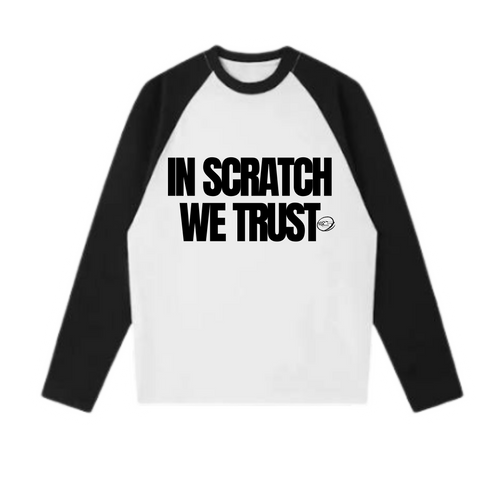 Black & White Raglan Long Sleeve